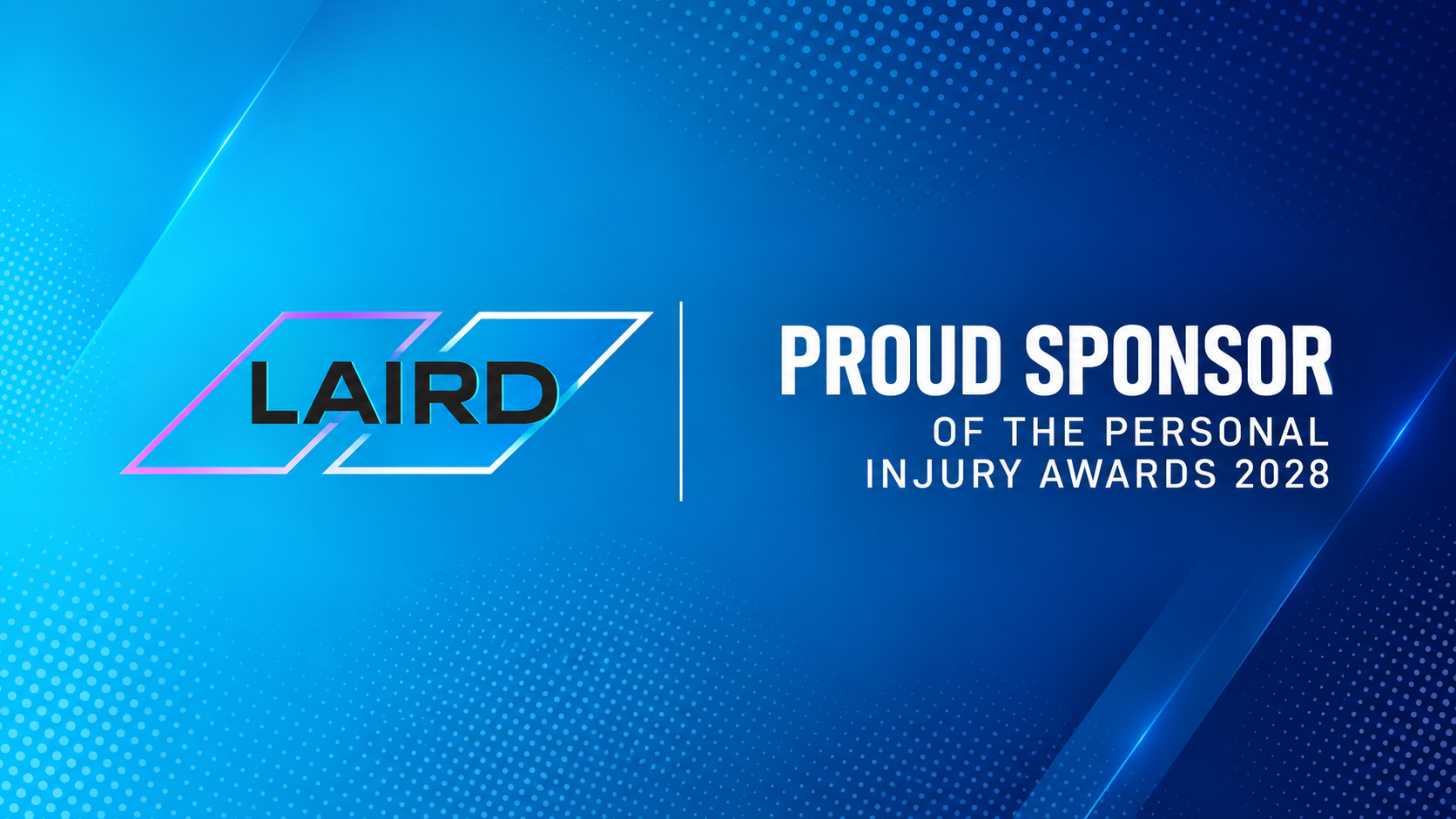 Laird to Sponsor the 2026 Personal Injury Awards