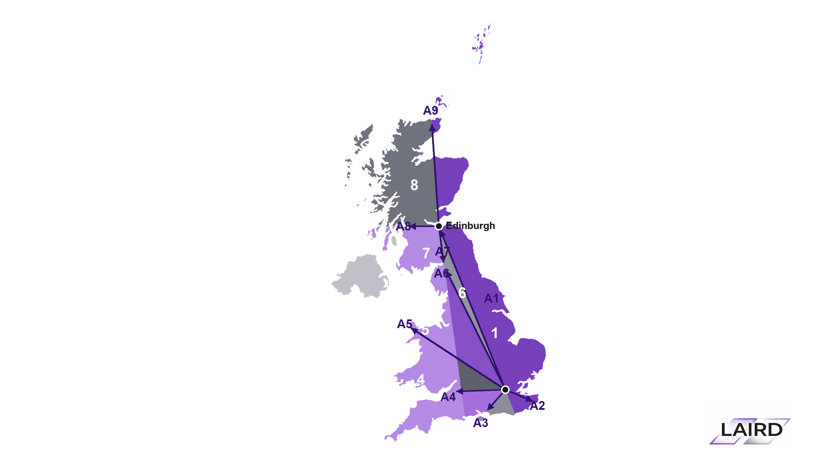 The Hidden Map In Britain’s A-roads